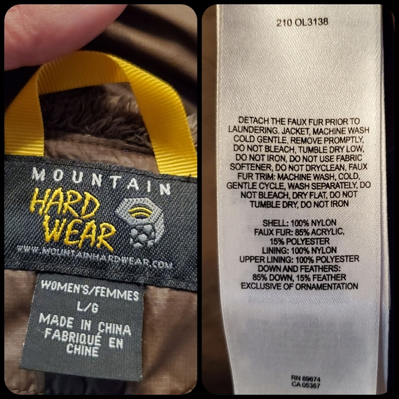 Mountain Hardware "Downtown" parka puffer - Picture 8 of 11